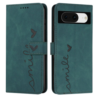 Skin Feel Heart Pattern Leather Phone Case, For Samsung Galaxy A24 4G, For Google Pixel 7a, For Google Pixel 8, For Google Pixel 8 Pro, For Infinix Hot 30i, For Samsung Galaxy M14 5G / F14 5G, For Tecno Spark 10, For Tecno Spark 10 5G                  ...