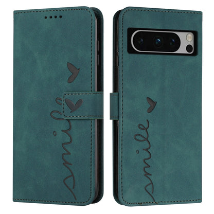 Skin Feel Heart Pattern Leather Phone Case, For Samsung Galaxy A24 4G, For Google Pixel 7a, For Google Pixel 8, For Google Pixel 8 Pro, For Infinix Hot 30i, For Samsung Galaxy M14 5G / F14 5G, For Tecno Spark 10, For Tecno Spark 10 5G                  ...