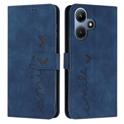 Skin Feel Heart Pattern Leather Phone Case, For Samsung Galaxy A24 4G, For Google Pixel 7a, For Google Pixel 8, For Google Pixel 8 Pro, For Infinix Hot 30i, For Samsung Galaxy M14 5G / F14 5G, For Tecno Spark 10, For Tecno Spark 10 5G                  ...