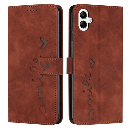 Skin Feel Heart Pattern Leather Phone Case, For Samsung Galaxy A24 4G, For Google Pixel 7a, For Google Pixel 8, For Google Pixel 8 Pro, For Infinix Hot 30i, For Samsung Galaxy M14 5G / F14 5G, For Tecno Spark 10, For Tecno Spark 10 5G                  ...