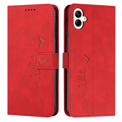 Skin Feel Heart Pattern Leather Phone Case, For Samsung Galaxy A24 4G, For Google Pixel 7a, For Google Pixel 8, For Google Pixel 8 Pro, For Infinix Hot 30i, For Samsung Galaxy M14 5G / F14 5G, For Tecno Spark 10, For Tecno Spark 10 5G                  ...