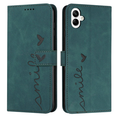 Skin Feel Heart Pattern Leather Phone Case, For Samsung Galaxy A24 4G, For Google Pixel 7a, For Google Pixel 8, For Google Pixel 8 Pro, For Infinix Hot 30i, For Samsung Galaxy M14 5G / F14 5G, For Tecno Spark 10, For Tecno Spark 10 5G                  ...