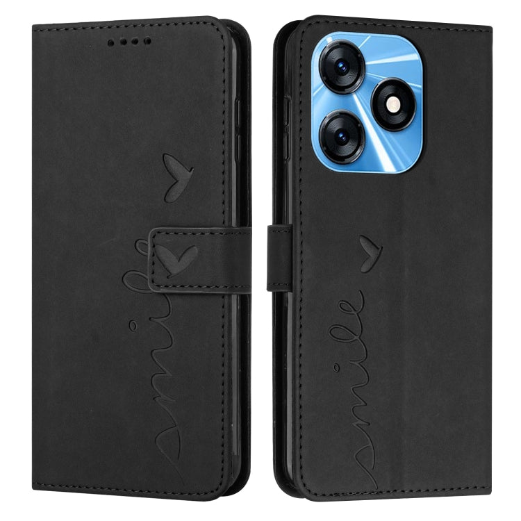 Skin Feel Heart Pattern Leather Phone Case, For Samsung Galaxy A24 4G, For Google Pixel 7a, For Google Pixel 8, For Google Pixel 8 Pro, For Infinix Hot 30i, For Samsung Galaxy M14 5G / F14 5G, For Tecno Spark 10, For Tecno Spark 10 5G                  ...