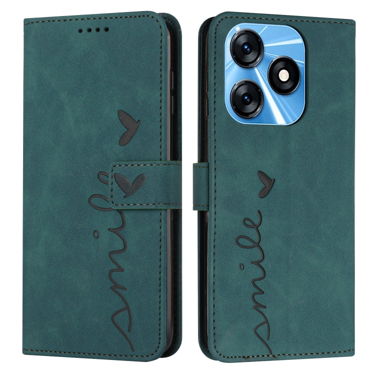Skin Feel Heart Pattern Leather Phone Case, For Samsung Galaxy A24 4G, For Google Pixel 7a, For Google Pixel 8, For Google Pixel 8 Pro, For Infinix Hot 30i, For Samsung Galaxy M14 5G / F14 5G, For Tecno Spark 10, For Tecno Spark 10 5G                  ...