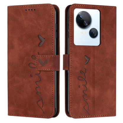 Skin Feel Heart Pattern Leather Phone Case, For Samsung Galaxy A24 4G, For Google Pixel 7a, For Google Pixel 8, For Google Pixel 8 Pro, For Infinix Hot 30i, For Samsung Galaxy M14 5G / F14 5G, For Tecno Spark 10, For Tecno Spark 10 5G                  ...