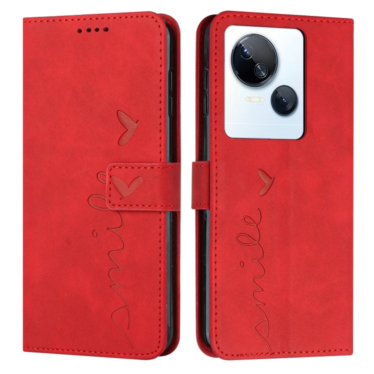 Skin Feel Heart Pattern Leather Phone Case, For Samsung Galaxy A24 4G, For Google Pixel 7a, For Google Pixel 8, For Google Pixel 8 Pro, For Infinix Hot 30i, For Samsung Galaxy M14 5G / F14 5G, For Tecno Spark 10, For Tecno Spark 10 5G                  ...
