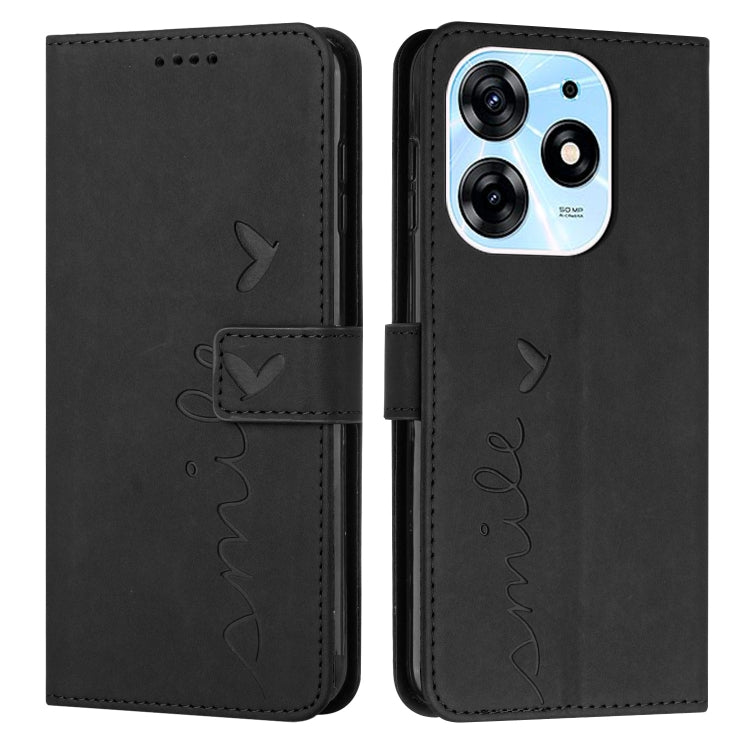 Skin Feel Heart Pattern Leather Phone Case, For Samsung Galaxy A24 4G, For Google Pixel 7a, For Google Pixel 8, For Google Pixel 8 Pro, For Infinix Hot 30i, For Samsung Galaxy M14 5G / F14 5G, For Tecno Spark 10, For Tecno Spark 10 5G                  ...