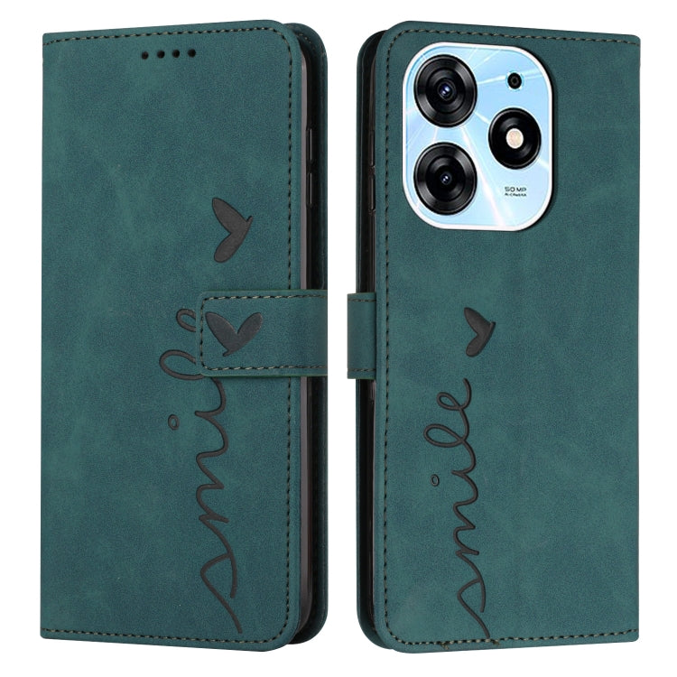 Skin Feel Heart Pattern Leather Phone Case, For Samsung Galaxy A24 4G, For Google Pixel 7a, For Google Pixel 8, For Google Pixel 8 Pro, For Infinix Hot 30i, For Samsung Galaxy M14 5G / F14 5G, For Tecno Spark 10, For Tecno Spark 10 5G                  ...