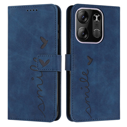 Skin Feel Heart Pattern Leather Phone Case, For Samsung Galaxy A24 4G, For Google Pixel 7a, For Google Pixel 8, For Google Pixel 8 Pro, For Infinix Hot 30i, For Samsung Galaxy M14 5G / F14 5G, For Tecno Spark 10, For Tecno Spark 10 5G                  ...