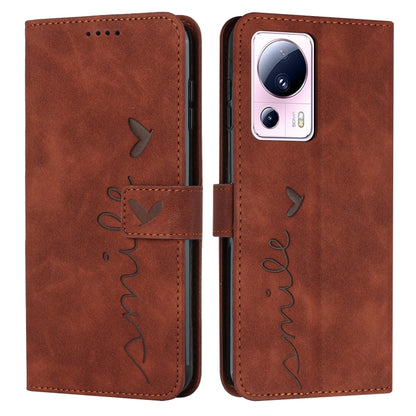 Skin Feel Heart Pattern Leather Phone Case, For Samsung Galaxy A24 4G, For Google Pixel 7a, For Google Pixel 8, For Google Pixel 8 Pro, For Infinix Hot 30i, For Samsung Galaxy M14 5G / F14 5G, For Tecno Spark 10, For Tecno Spark 10 5G                  ...