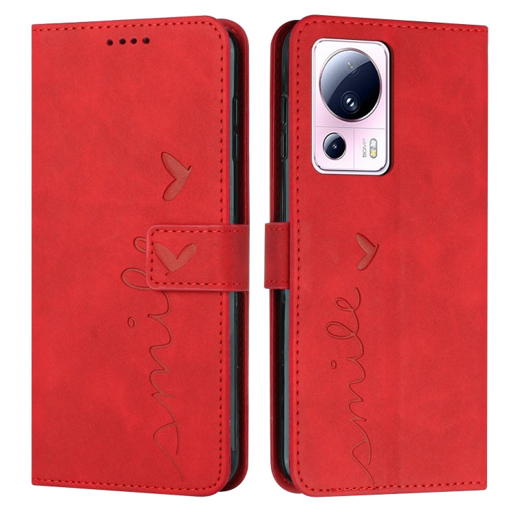 Skin Feel Heart Pattern Leather Phone Case, For Samsung Galaxy A24 4G, For Google Pixel 7a, For Google Pixel 8, For Google Pixel 8 Pro, For Infinix Hot 30i, For Samsung Galaxy M14 5G / F14 5G, For Tecno Spark 10, For Tecno Spark 10 5G                  ...