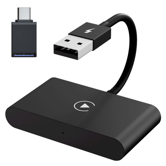 THT-020-2 Adaptateur CarPlay filaire vers sans fil USB + USB-C / Type-C pour iPhone, THT-020-2
