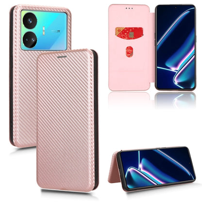 Carbon Fiber Texture Flip Leather Phone Case, For Realme GT Neo5 SE, For DOOGEE X97 / X97 Pro, For ASUS ROG Phone 7, For Motorola Edge 40 Pro, For Nokia C22, For Samsung Galaxy F14, For Xiaomi 13 Ultra