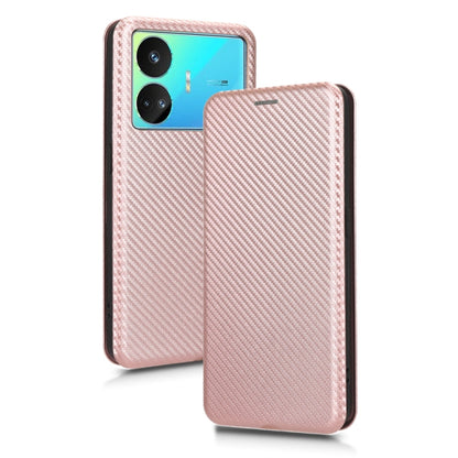 Carbon Fiber Texture Flip Leather Phone Case, For Realme GT Neo5 SE, For DOOGEE X97 / X97 Pro, For ASUS ROG Phone 7, For Motorola Edge 40 Pro, For Nokia C22, For Samsung Galaxy F14, For Xiaomi 13 Ultra