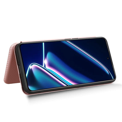 Carbon Fiber Texture Flip Leather Phone Case, For Realme GT Neo5 SE, For DOOGEE X97 / X97 Pro, For ASUS ROG Phone 7, For Motorola Edge 40 Pro, For Nokia C22, For Samsung Galaxy F14, For Xiaomi 13 Ultra