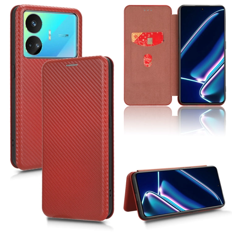 Carbon Fiber Texture Flip Leather Phone Case, For Realme GT Neo5 SE, For DOOGEE X97 / X97 Pro, For ASUS ROG Phone 7, For Motorola Edge 40 Pro, For Nokia C22, For Samsung Galaxy F14, For Xiaomi 13 Ultra