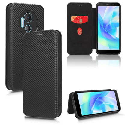 Carbon Fiber Texture Flip Leather Phone Case, For Realme GT Neo5 SE, For DOOGEE X97 / X97 Pro, For ASUS ROG Phone 7, For Motorola Edge 40 Pro, For Nokia C22, For Samsung Galaxy F14, For Xiaomi 13 Ultra