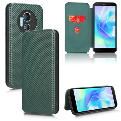 Carbon Fiber Texture Flip Leather Phone Case, For Realme GT Neo5 SE, For DOOGEE X97 / X97 Pro, For ASUS ROG Phone 7, For Motorola Edge 40 Pro, For Nokia C22, For Samsung Galaxy F14, For Xiaomi 13 Ultra