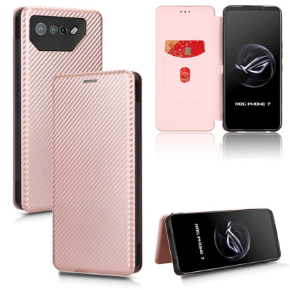 Carbon Fiber Texture Flip Leather Phone Case, For Realme GT Neo5 SE, For DOOGEE X97 / X97 Pro, For ASUS ROG Phone 7, For Motorola Edge 40 Pro, For Nokia C22, For Samsung Galaxy F14, For Xiaomi 13 Ultra