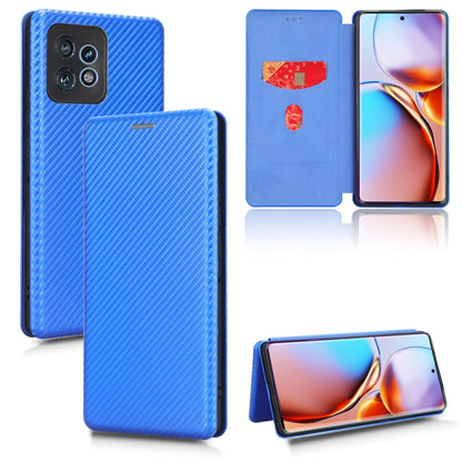 Carbon Fiber Texture Flip Leather Phone Case, For Realme GT Neo5 SE, For DOOGEE X97 / X97 Pro, For ASUS ROG Phone 7, For Motorola Edge 40 Pro, For Nokia C22, For Samsung Galaxy F14, For Xiaomi 13 Ultra