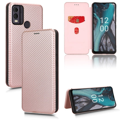 Carbon Fiber Texture Flip Leather Phone Case, For Realme GT Neo5 SE, For DOOGEE X97 / X97 Pro, For ASUS ROG Phone 7, For Motorola Edge 40 Pro, For Nokia C22, For Samsung Galaxy F14, For Xiaomi 13 Ultra
