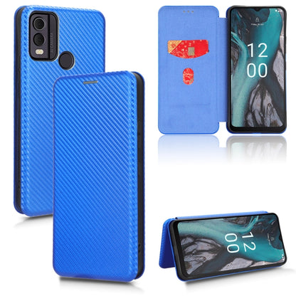 Carbon Fiber Texture Flip Leather Phone Case, For Realme GT Neo5 SE, For DOOGEE X97 / X97 Pro, For ASUS ROG Phone 7, For Motorola Edge 40 Pro, For Nokia C22, For Samsung Galaxy F14, For Xiaomi 13 Ultra