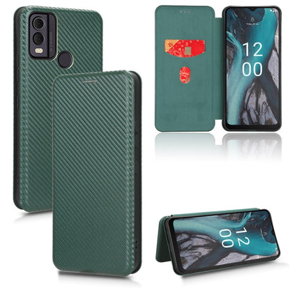 Carbon Fiber Texture Flip Leather Phone Case, For Realme GT Neo5 SE, For DOOGEE X97 / X97 Pro, For ASUS ROG Phone 7, For Motorola Edge 40 Pro, For Nokia C22, For Samsung Galaxy F14, For Xiaomi 13 Ultra