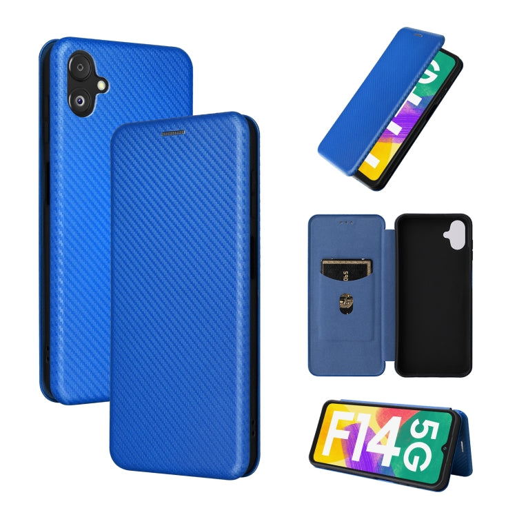 Carbon Fiber Texture Flip Leather Phone Case, For Realme GT Neo5 SE, For DOOGEE X97 / X97 Pro, For ASUS ROG Phone 7, For Motorola Edge 40 Pro, For Nokia C22, For Samsung Galaxy F14, For Xiaomi 13 Ultra