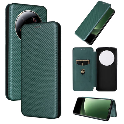 Carbon Fiber Texture Flip Leather Phone Case, For Realme GT Neo5 SE, For DOOGEE X97 / X97 Pro, For ASUS ROG Phone 7, For Motorola Edge 40 Pro, For Nokia C22, For Samsung Galaxy F14, For Xiaomi 13 Ultra