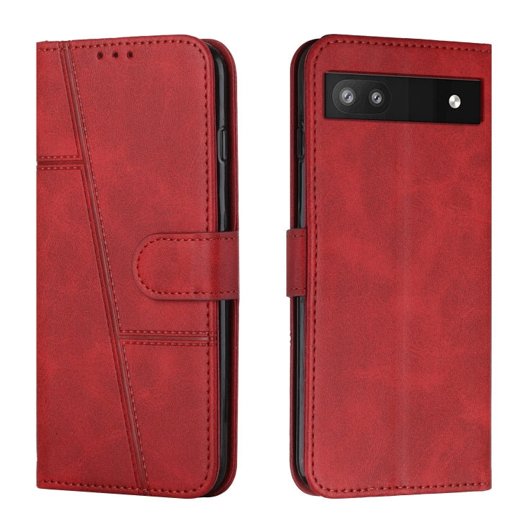 Stitching Calf Texture Buckle Leather Phone Case, For Samsung Galaxy A24 4G, For Samsung Galaxy M14 5G / F14 5G, For Google Pixel 7a, For Google Pixel 8, For Google Pixel 8 Pro, For Infinix Hot 30i, For Tecno Spark 10, For Tecno Spark 10 5G            ...