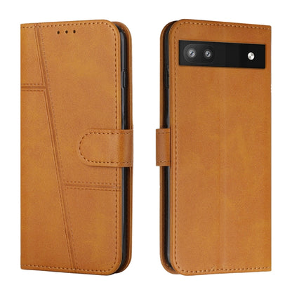 Stitching Calf Texture Buckle Leather Phone Case, For Samsung Galaxy A24 4G, For Samsung Galaxy M14 5G / F14 5G, For Google Pixel 7a, For Google Pixel 8, For Google Pixel 8 Pro, For Infinix Hot 30i, For Tecno Spark 10, For Tecno Spark 10 5G            ...