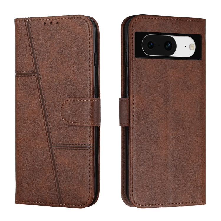 Stitching Calf Texture Buckle Leather Phone Case, For Samsung Galaxy A24 4G, For Samsung Galaxy M14 5G / F14 5G, For Google Pixel 7a, For Google Pixel 8, For Google Pixel 8 Pro, For Infinix Hot 30i, For Tecno Spark 10, For Tecno Spark 10 5G            ...