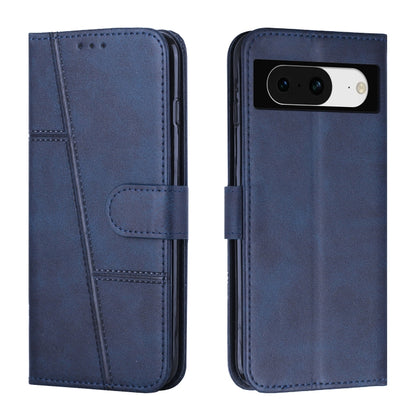 Stitching Calf Texture Buckle Leather Phone Case, For Samsung Galaxy A24 4G, For Samsung Galaxy M14 5G / F14 5G, For Google Pixel 7a, For Google Pixel 8, For Google Pixel 8 Pro, For Infinix Hot 30i, For Tecno Spark 10, For Tecno Spark 10 5G            ...