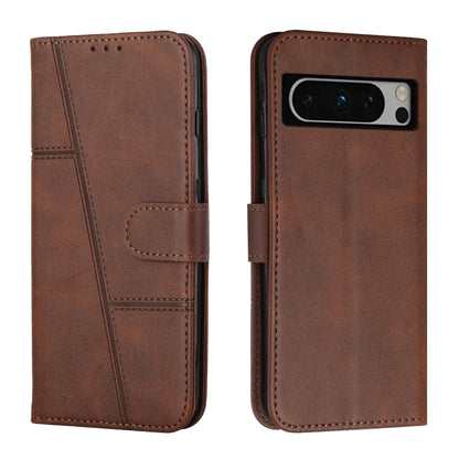 Stitching Calf Texture Buckle Leather Phone Case, For Samsung Galaxy A24 4G, For Samsung Galaxy M14 5G / F14 5G, For Google Pixel 7a, For Google Pixel 8, For Google Pixel 8 Pro, For Infinix Hot 30i, For Tecno Spark 10, For Tecno Spark 10 5G            ...