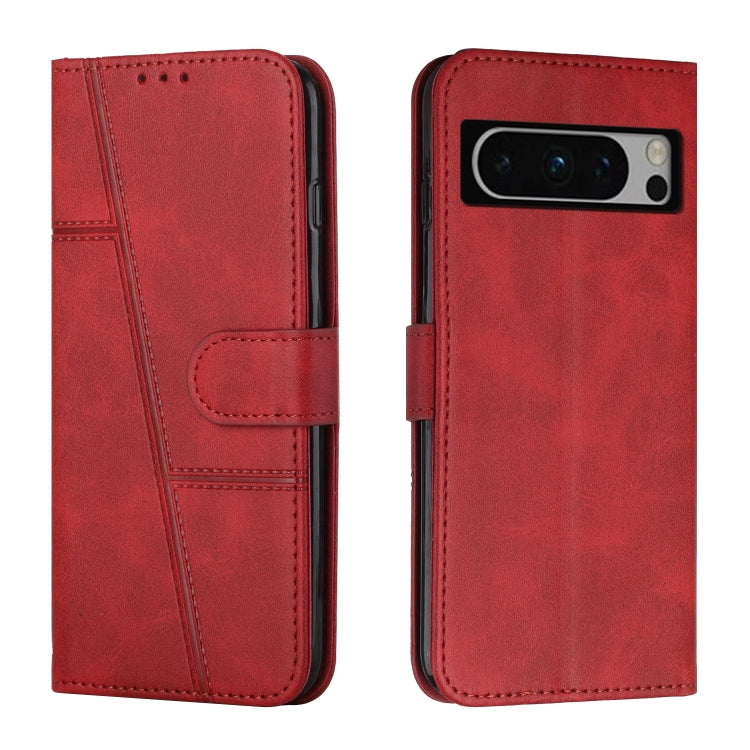 Stitching Calf Texture Buckle Leather Phone Case, For Samsung Galaxy A24 4G, For Samsung Galaxy M14 5G / F14 5G, For Google Pixel 7a, For Google Pixel 8, For Google Pixel 8 Pro, For Infinix Hot 30i, For Tecno Spark 10, For Tecno Spark 10 5G            ...