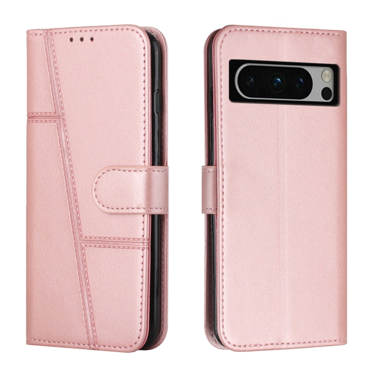 Stitching Calf Texture Buckle Leather Phone Case, For Samsung Galaxy A24 4G, For Samsung Galaxy M14 5G / F14 5G, For Google Pixel 7a, For Google Pixel 8, For Google Pixel 8 Pro, For Infinix Hot 30i, For Tecno Spark 10, For Tecno Spark 10 5G            ...