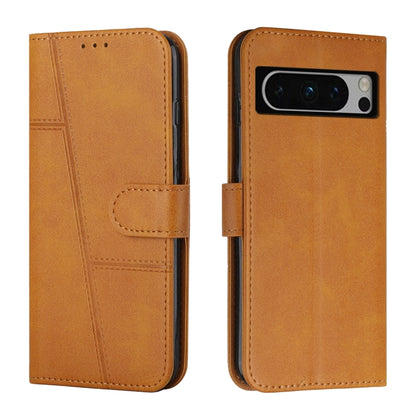 Stitching Calf Texture Buckle Leather Phone Case, For Samsung Galaxy A24 4G, For Samsung Galaxy M14 5G / F14 5G, For Google Pixel 7a, For Google Pixel 8, For Google Pixel 8 Pro, For Infinix Hot 30i, For Tecno Spark 10, For Tecno Spark 10 5G            ...