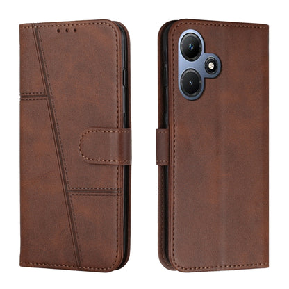 Stitching Calf Texture Buckle Leather Phone Case, For Samsung Galaxy A24 4G, For Samsung Galaxy M14 5G / F14 5G, For Google Pixel 7a, For Google Pixel 8, For Google Pixel 8 Pro, For Infinix Hot 30i, For Tecno Spark 10, For Tecno Spark 10 5G            ...