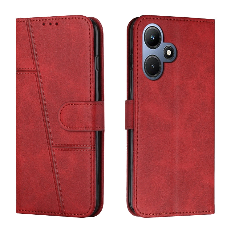 Stitching Calf Texture Buckle Leather Phone Case, For Samsung Galaxy A24 4G, For Samsung Galaxy M14 5G / F14 5G, For Google Pixel 7a, For Google Pixel 8, For Google Pixel 8 Pro, For Infinix Hot 30i, For Tecno Spark 10, For Tecno Spark 10 5G            ...