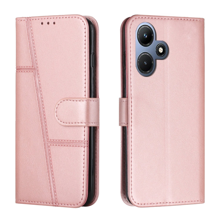 Stitching Calf Texture Buckle Leather Phone Case, For Samsung Galaxy A24 4G, For Samsung Galaxy M14 5G / F14 5G, For Google Pixel 7a, For Google Pixel 8, For Google Pixel 8 Pro, For Infinix Hot 30i, For Tecno Spark 10, For Tecno Spark 10 5G            ...
