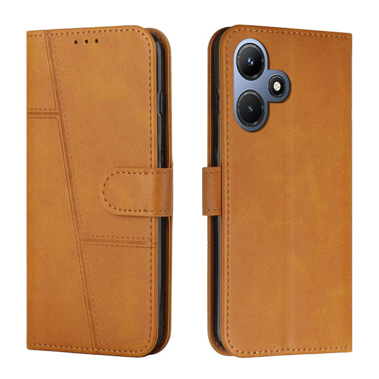Stitching Calf Texture Buckle Leather Phone Case, For Samsung Galaxy A24 4G, For Samsung Galaxy M14 5G / F14 5G, For Google Pixel 7a, For Google Pixel 8, For Google Pixel 8 Pro, For Infinix Hot 30i, For Tecno Spark 10, For Tecno Spark 10 5G            ...