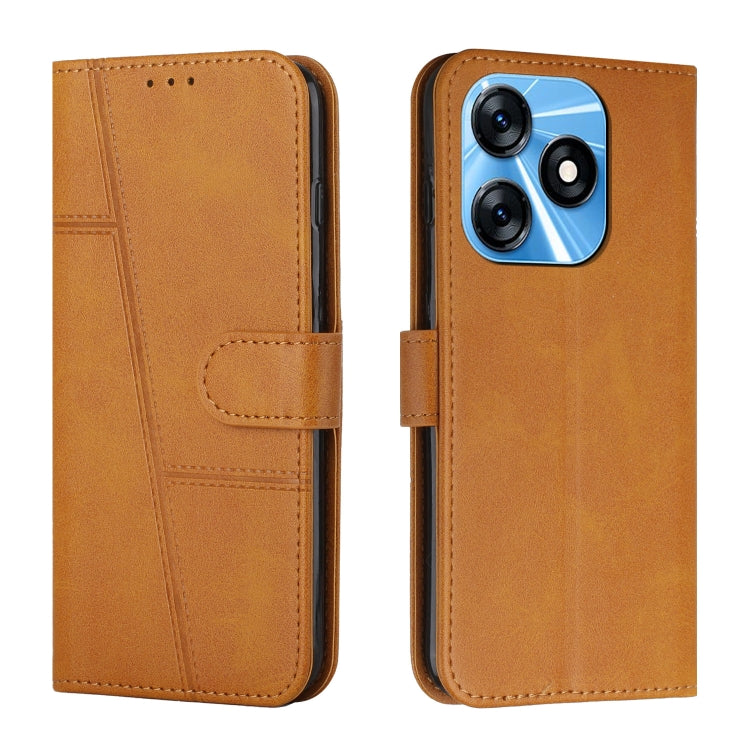 Stitching Calf Texture Buckle Leather Phone Case, For Samsung Galaxy A24 4G, For Samsung Galaxy M14 5G / F14 5G, For Google Pixel 7a, For Google Pixel 8, For Google Pixel 8 Pro, For Infinix Hot 30i, For Tecno Spark 10, For Tecno Spark 10 5G            ...