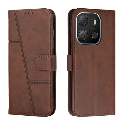 Stitching Calf Texture Buckle Leather Phone Case, For Samsung Galaxy A24 4G, For Samsung Galaxy M14 5G / F14 5G, For Google Pixel 7a, For Google Pixel 8, For Google Pixel 8 Pro, For Infinix Hot 30i, For Tecno Spark 10, For Tecno Spark 10 5G            ...