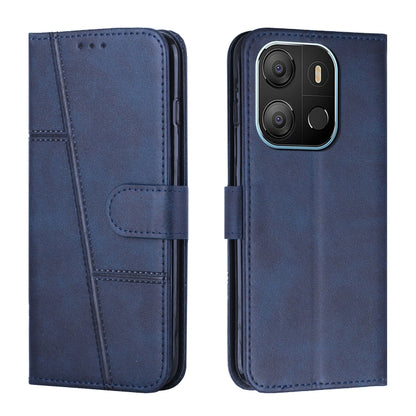 Stitching Calf Texture Buckle Leather Phone Case, For Samsung Galaxy A24 4G, For Samsung Galaxy M14 5G / F14 5G, For Google Pixel 7a, For Google Pixel 8, For Google Pixel 8 Pro, For Infinix Hot 30i, For Tecno Spark 10, For Tecno Spark 10 5G            ...