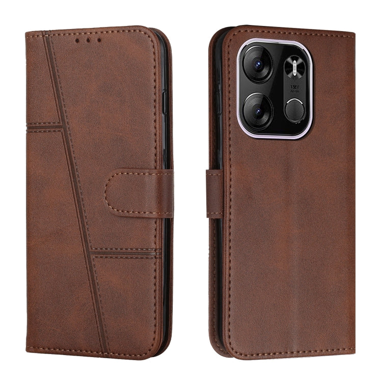 Stitching Calf Texture Buckle Leather Phone Case, For Samsung Galaxy A24 4G, For Samsung Galaxy M14 5G / F14 5G, For Google Pixel 7a, For Google Pixel 8, For Google Pixel 8 Pro, For Infinix Hot 30i, For Tecno Spark 10, For Tecno Spark 10 5G            ...