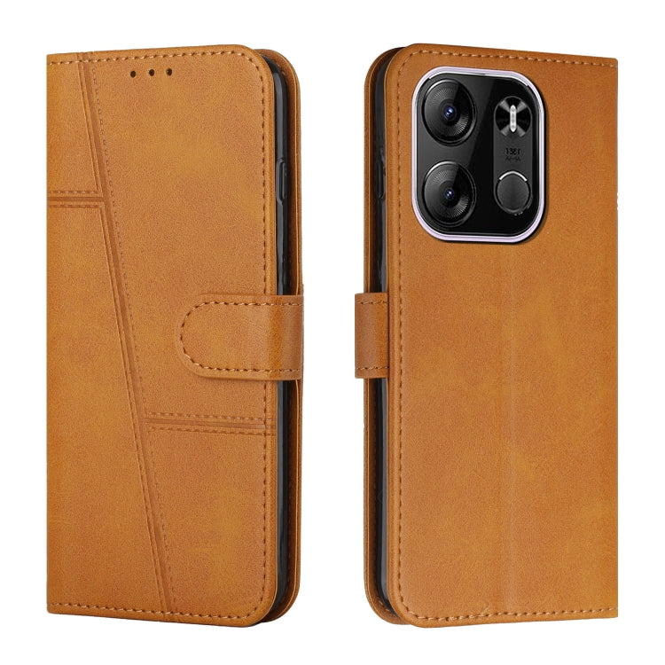 Stitching Calf Texture Buckle Leather Phone Case, For Samsung Galaxy A24 4G, For Samsung Galaxy M14 5G / F14 5G, For Google Pixel 7a, For Google Pixel 8, For Google Pixel 8 Pro, For Infinix Hot 30i, For Tecno Spark 10, For Tecno Spark 10 5G            ...