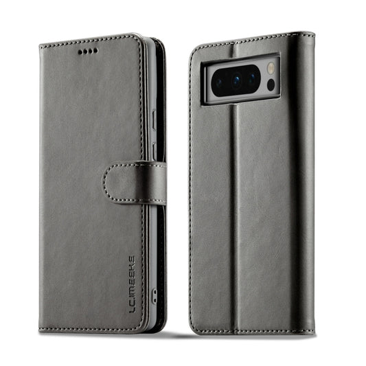 LC.IMEEKE Calf Texture Horizontal Flip Leather Case, For Google Pixel 8 Pro