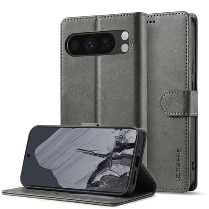 LC.IMEEKE Calf Texture Flip Leather Phone Case, For Google Pixel 10a, For Google Pixel 10 Pro XL, For Google Pixel 10 / 10 Pro, For Google Pixel 9a, For Google Pixel 9 Pro XL, For Google Pixel 9 / 9 Pro, For Google Pixel 8a, For Google Pixel 8         ...