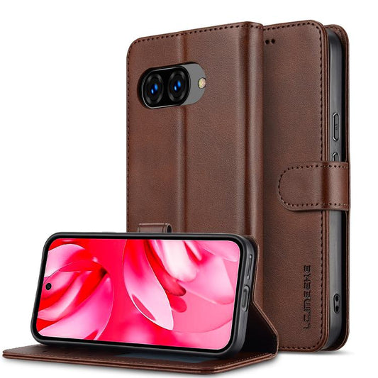 LC.IMEEKE Calf Texture Flip Leather Phone Case, For Google Pixel 10a, For Google Pixel 10 Pro XL, For Google Pixel 10 / 10 Pro, For Google Pixel 9a, For Google Pixel 9 Pro XL, For Google Pixel 9 / 9 Pro, For Google Pixel 8a, For Google Pixel 8