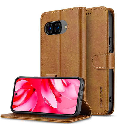 LC.IMEEKE Calf Texture Flip Leather Phone Case, For Google Pixel 10a, For Google Pixel 10 Pro XL, For Google Pixel 10 / 10 Pro, For Google Pixel 9a, For Google Pixel 9 Pro XL, For Google Pixel 9 / 9 Pro, For Google Pixel 8a, For Google Pixel 8         ...